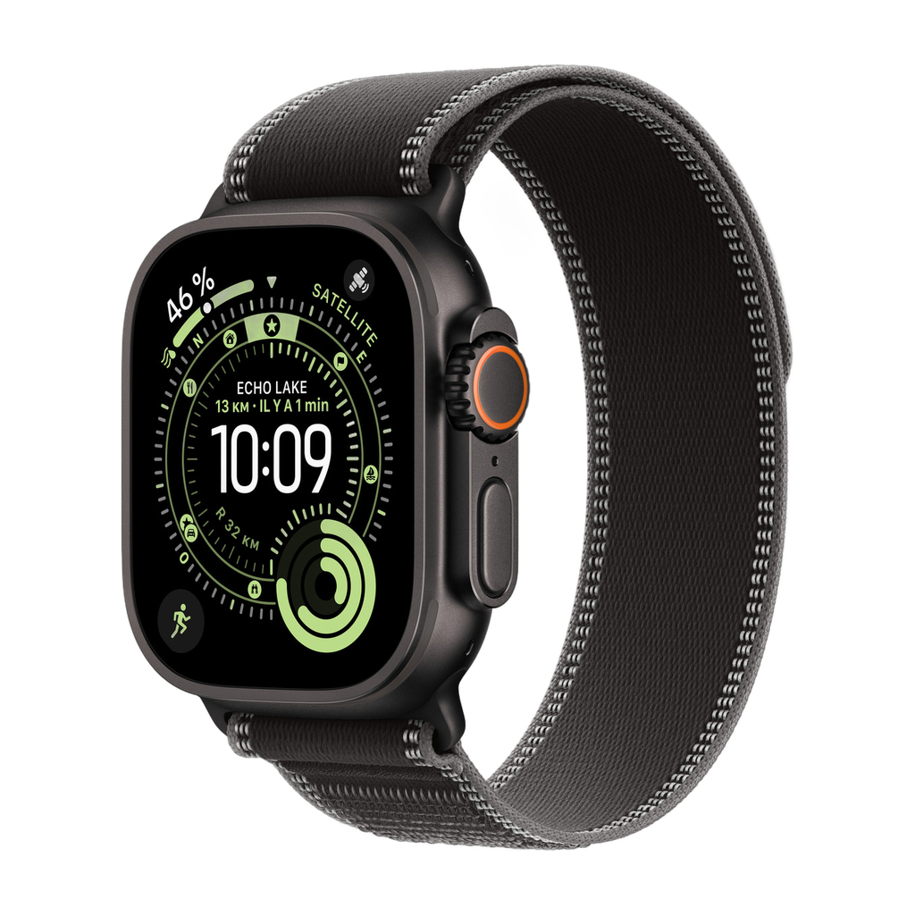 [195950610093] Apple Watch - Ultra 3 - Bracelet en Nylon (Noir, S)